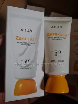 Anua Zero Cast Moisturizing Finish Sunscreen SPF 50 - 50ML