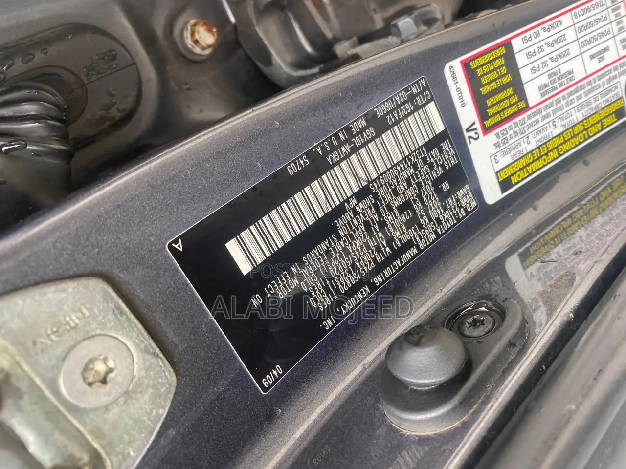Toyota Venza V6 2010 Gray