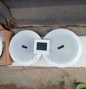 One 4inch Soft Touch Wall Amplifier With 2pcs Passive Ceiling Speaker