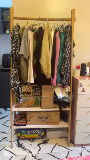 Clothes Rack, With Storage