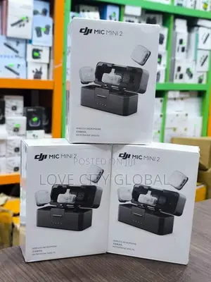 DJI Mic Mini 2 (2 TX+1 RX+Case) ANC Wireles Microphone -iPhone/Android