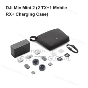 DJI Mic Mini 2 (2 TX+1 RX+Case) ANC Wireles Microphone -iPhone/Android