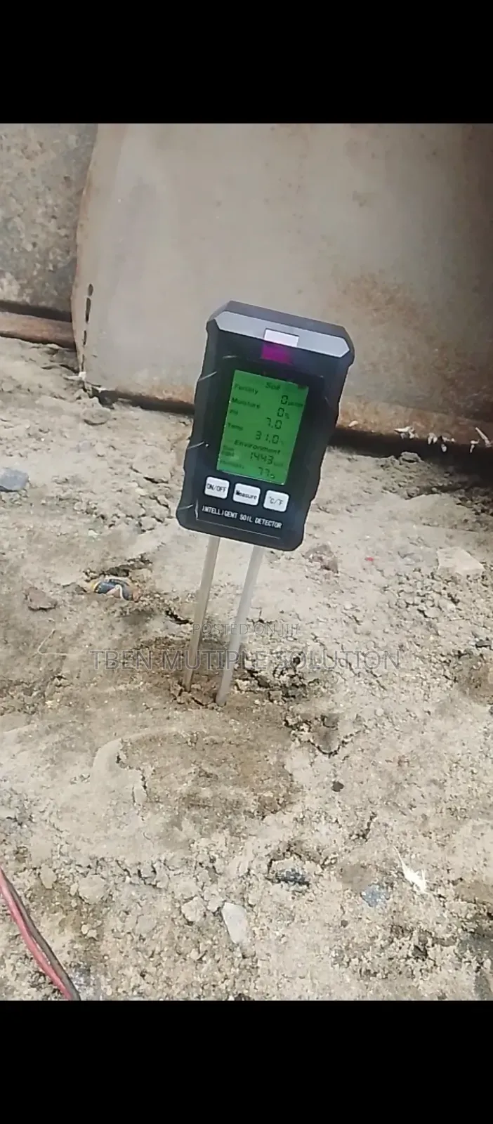 6-in-1 Intelligent Soil Tester Digital Meter