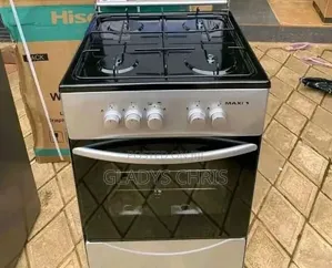 Maxi 50/50 Standing Gas Cooker 4 Gas