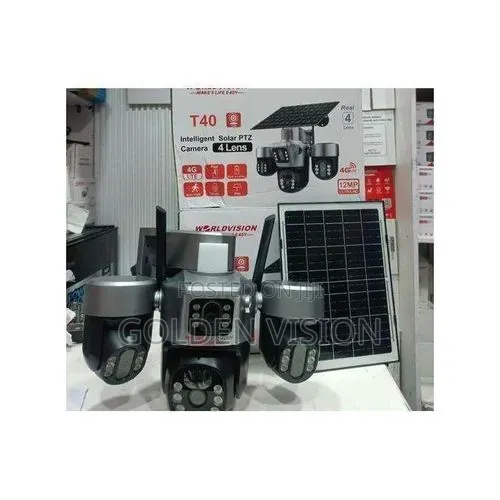 4Lens 4GWireless Security Solar Camera Human Tracking Night Vision T40