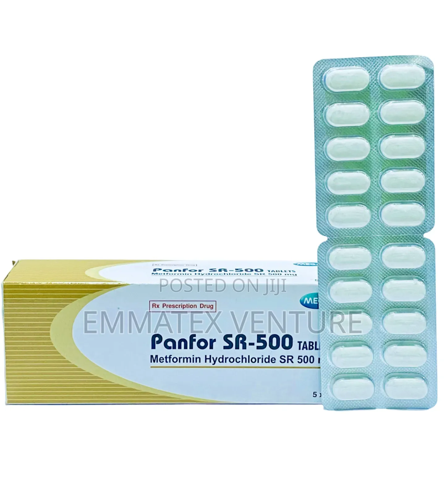 Panfor SR-500mg Tablet (Metformin) X100