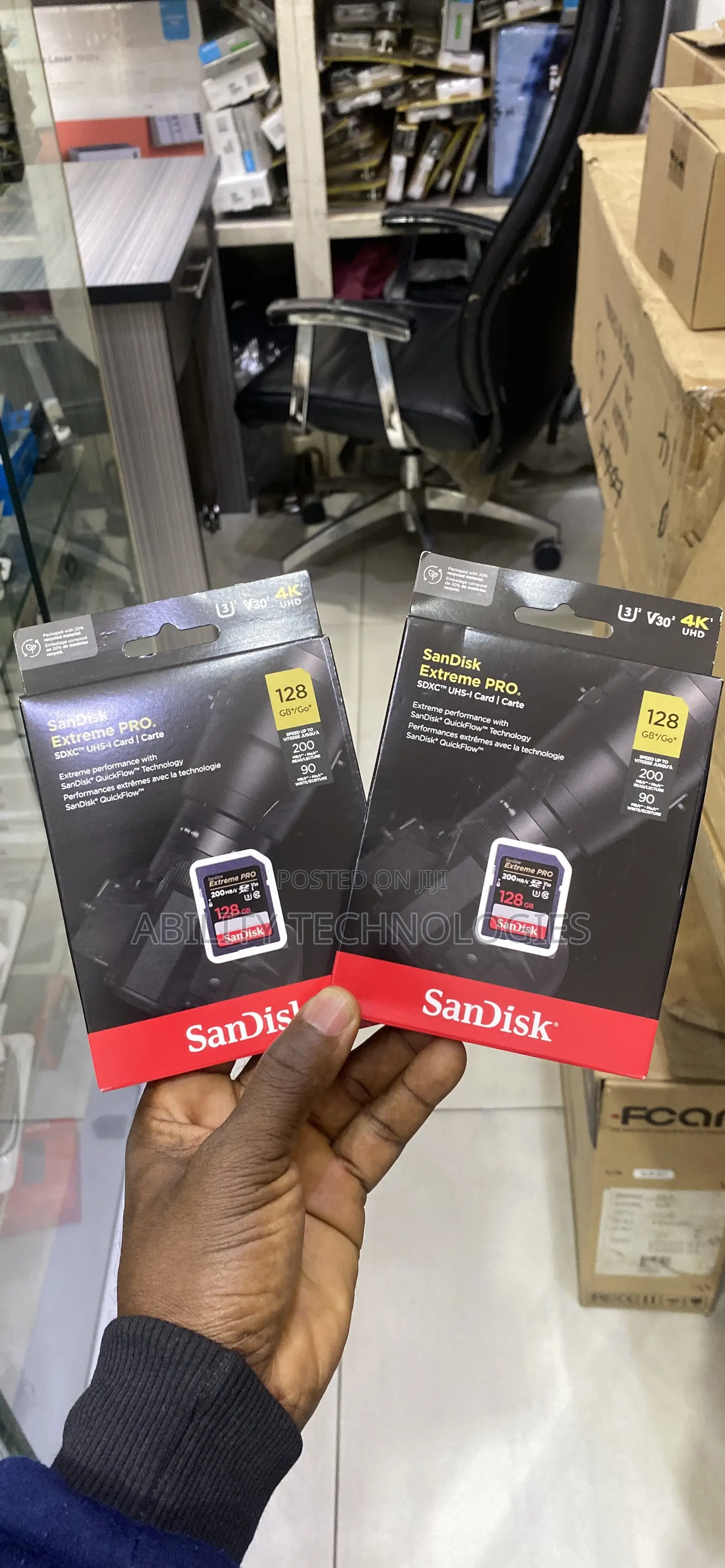 Sandisk Extreme Pro 128gb SD Card