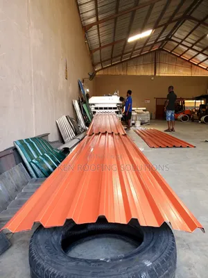 55 TC Red Oven Baked Longspan Aluminium Roofing Sheets