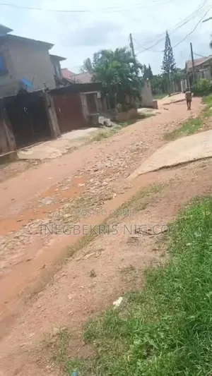 A Fenced Half Plot at Unity Estate for Sale