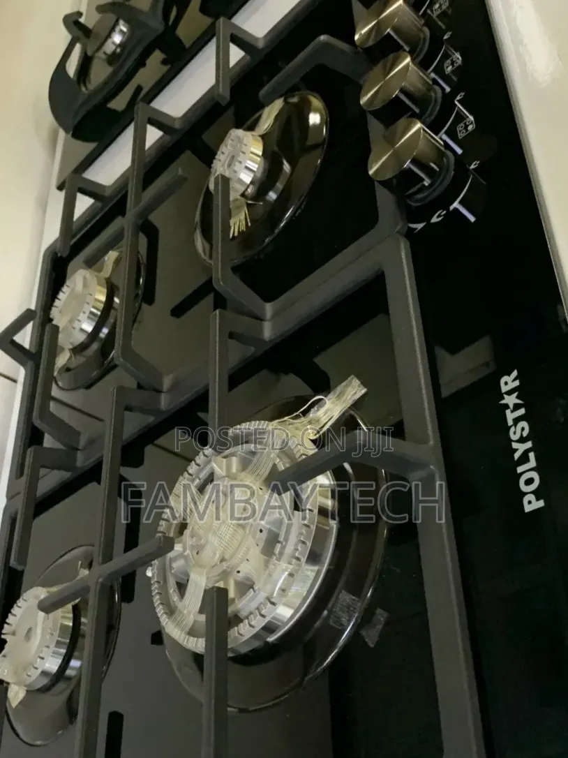 Polystar Inbuilt Gas Hob – Easy to Clean