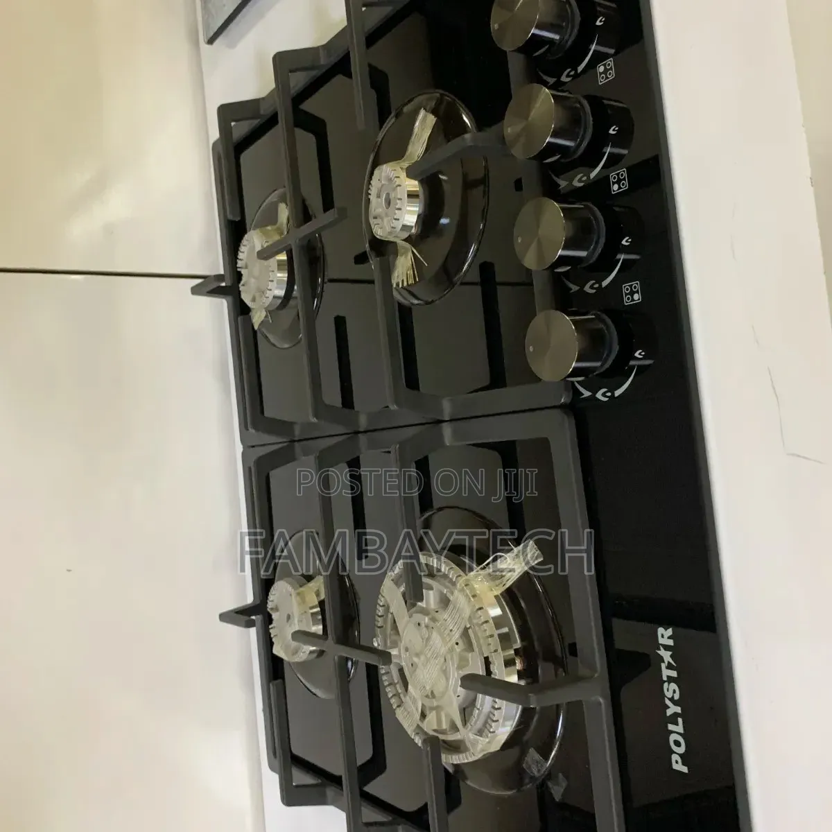 Premium Black Polystar Gas Stove