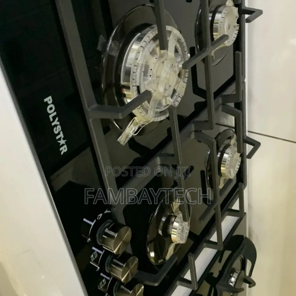 Premium Black Polystar Gas Stove