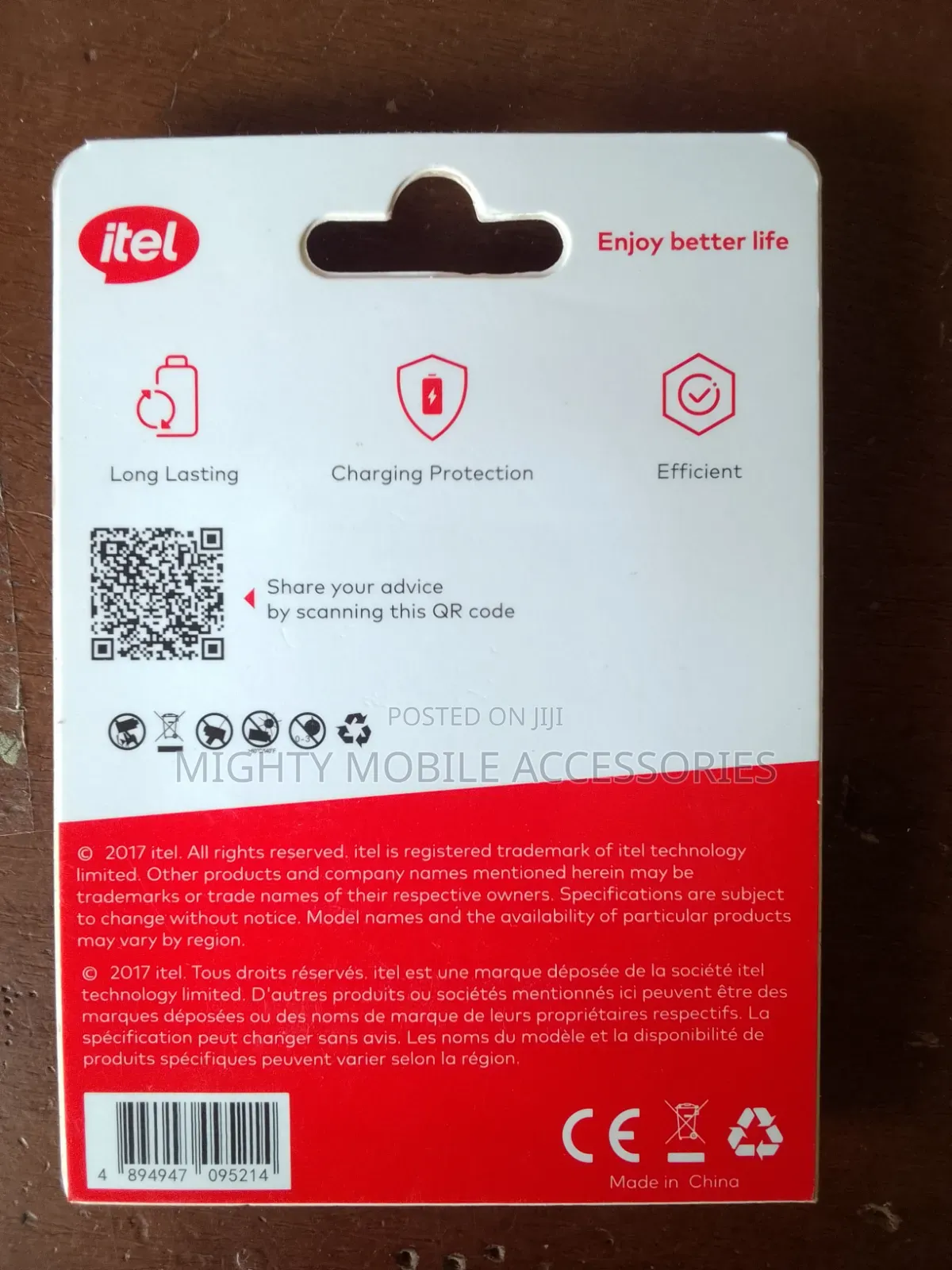 ITEL Original Bl-5c Battery
