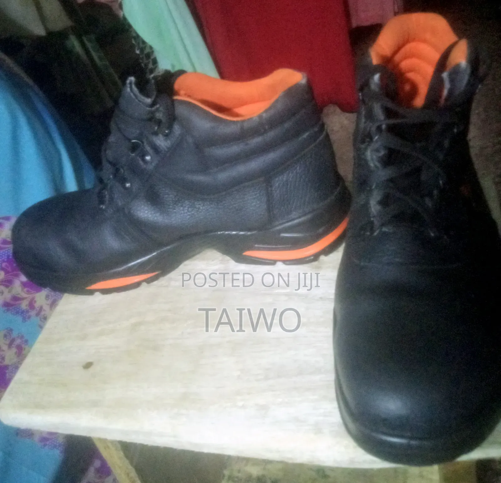 Steel-Toe Work Boot Safety Trainers