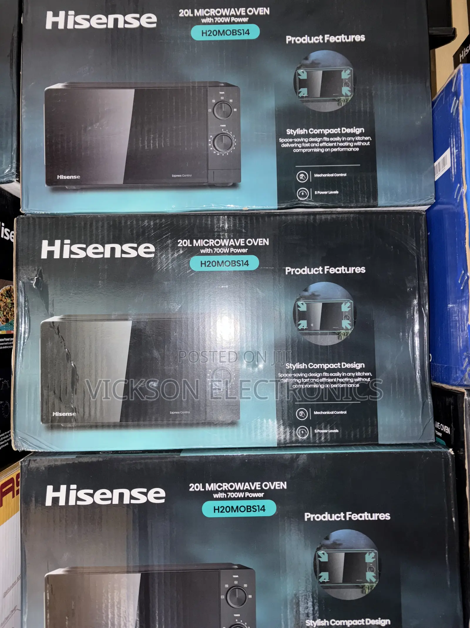 Hisense 20litters Black Microwave Brand New