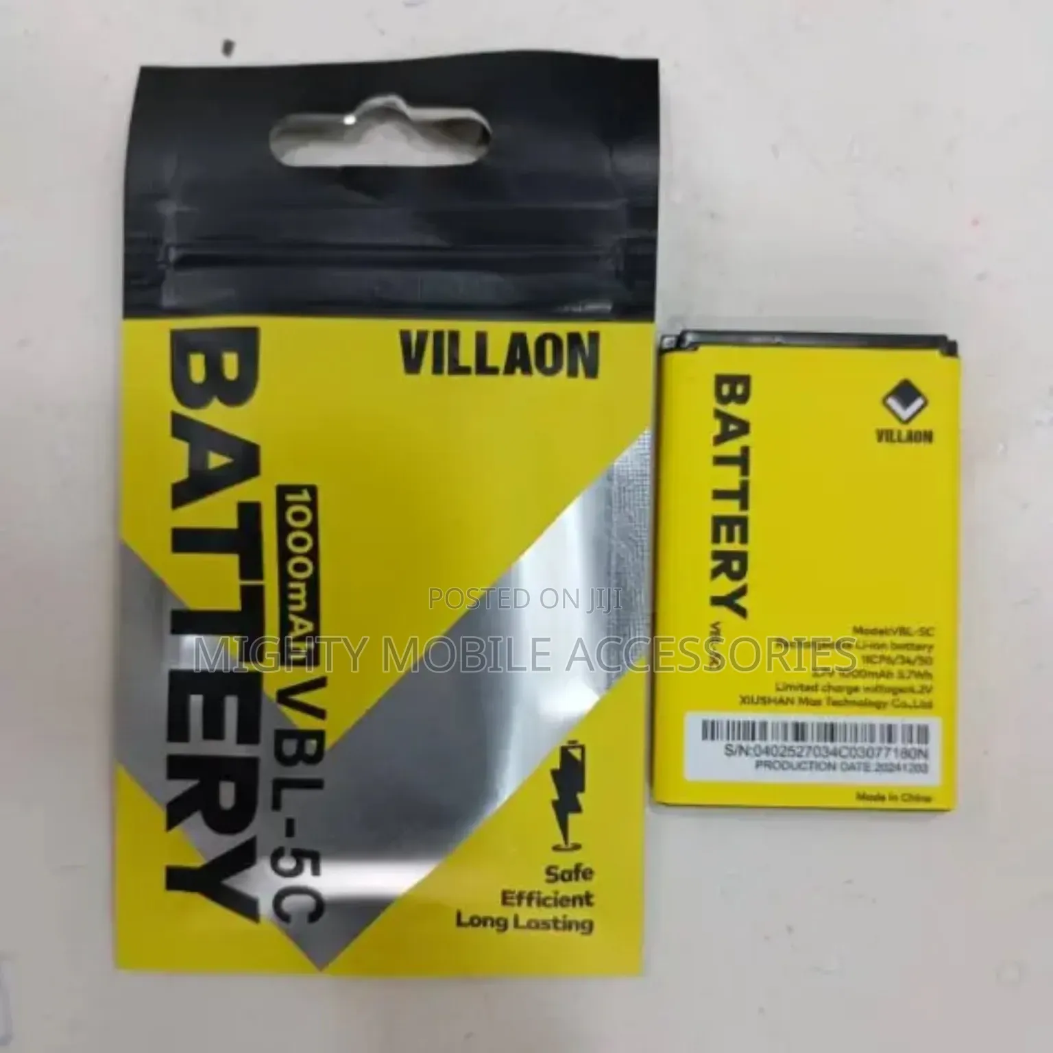 VILLAON VBL-5C Rechargeable Battery.