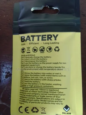 VILLAON VBL-5C Rechargeable Battery.