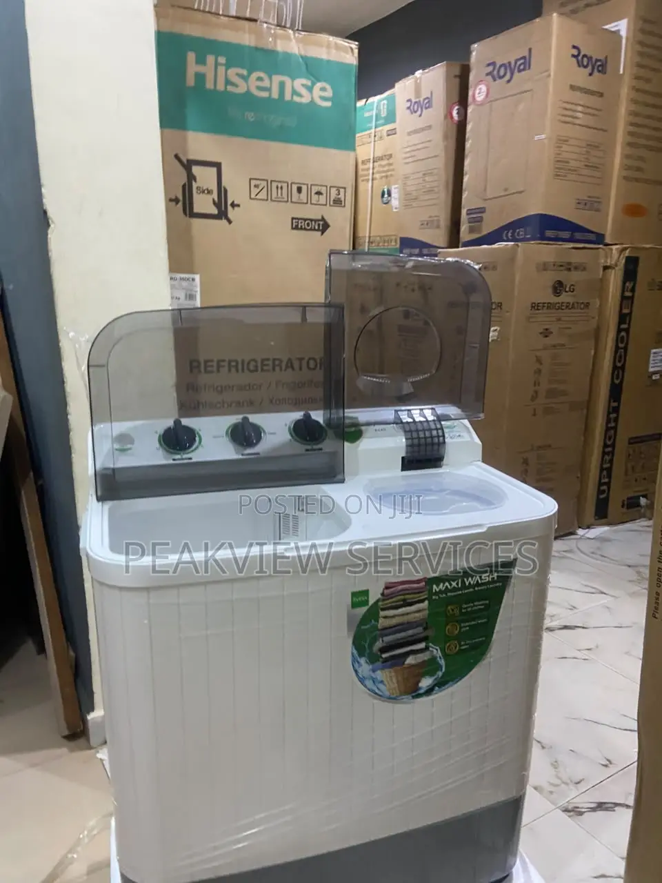 Syinix 8.5KG Strong Performance Washing Machine
