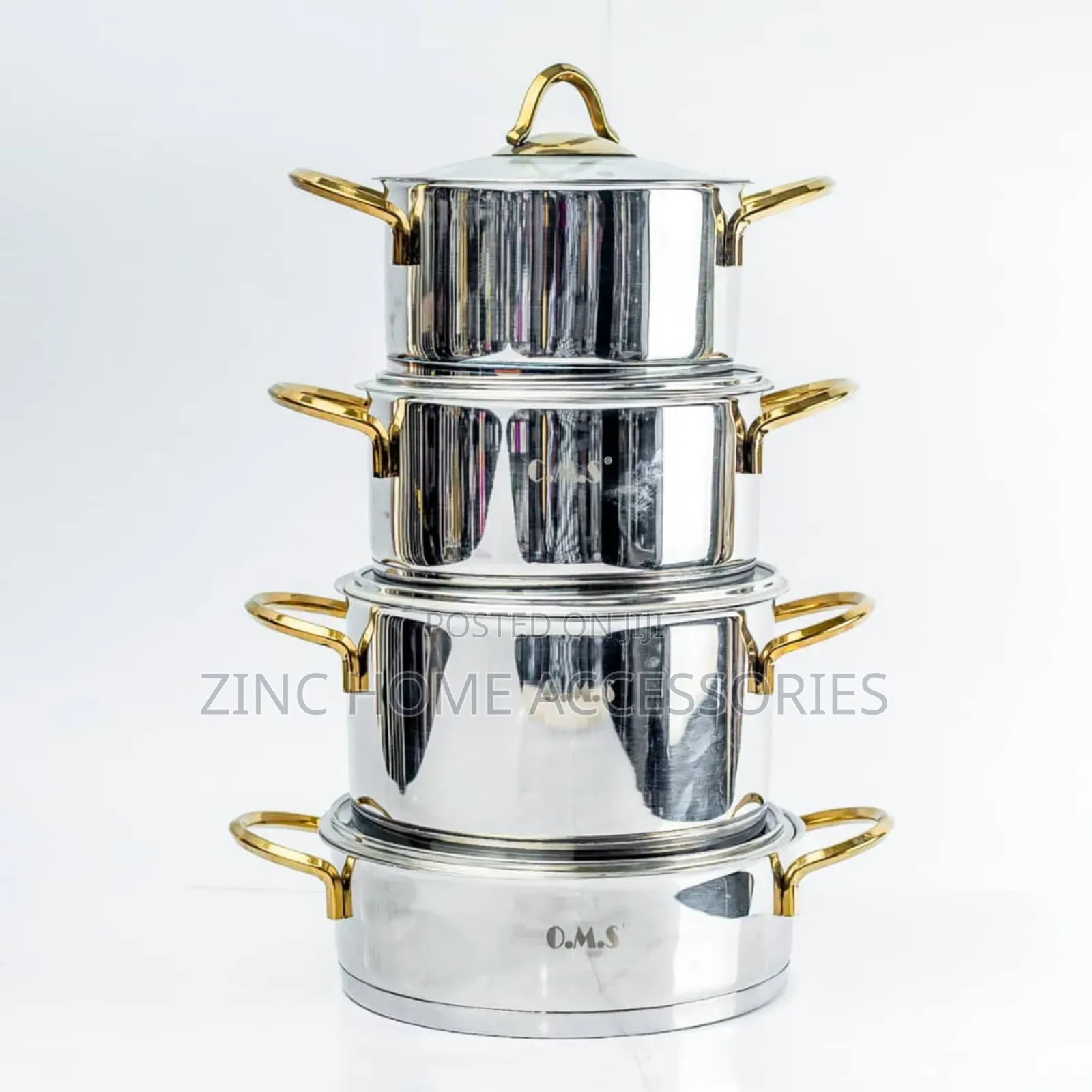 8pcs Oms Cookware Set