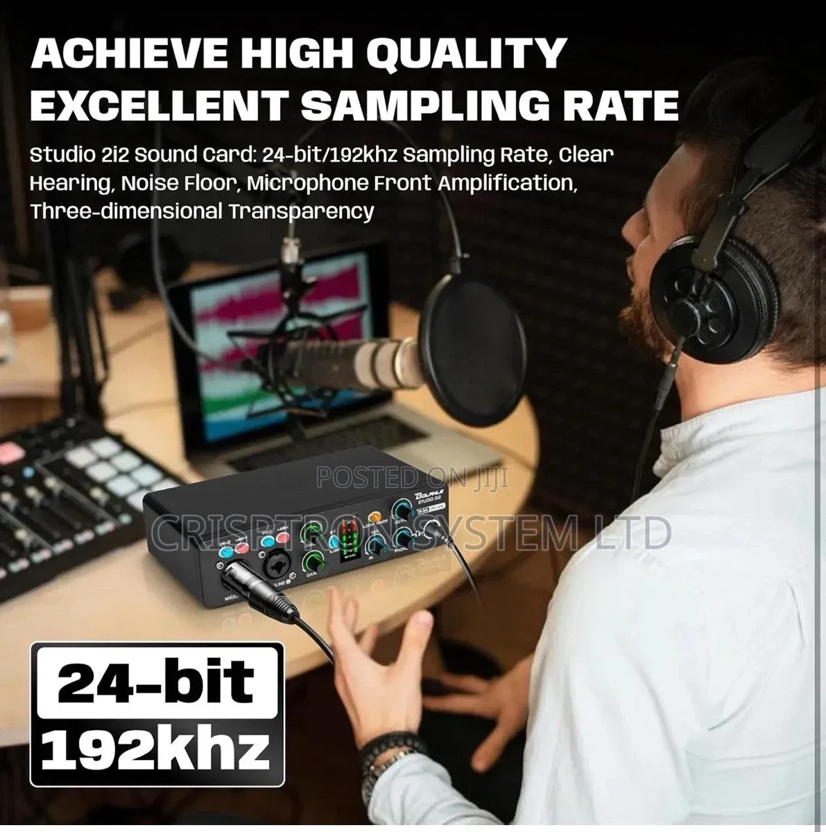 Bolanle Studio 2i2 Audio Interface
