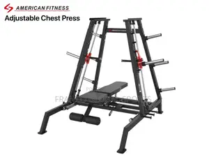 Commercial Adjustable Plate Loader Chest Press