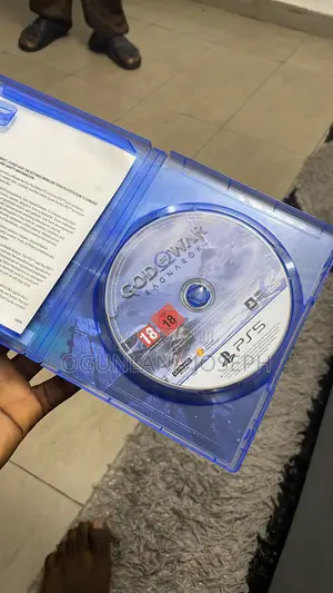 Few Months Used God of War Ragnar Rok Game Disk Ps5