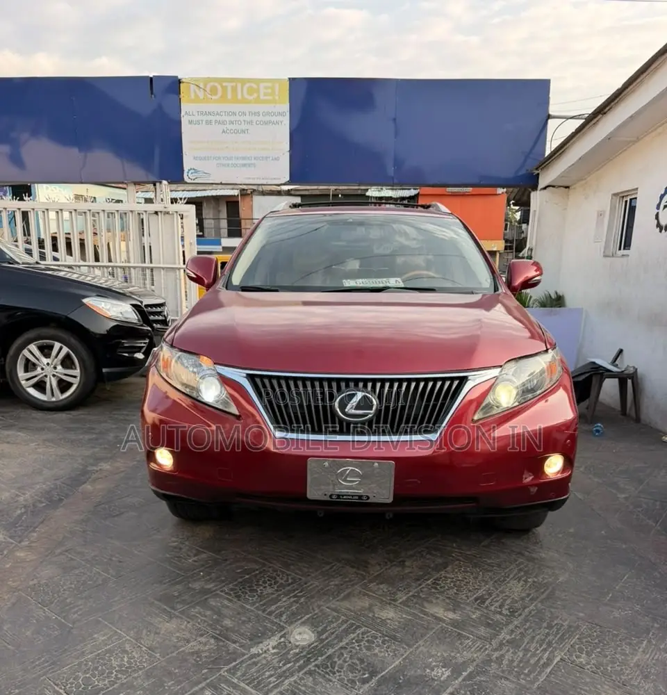 Lexus RX 2012 Red