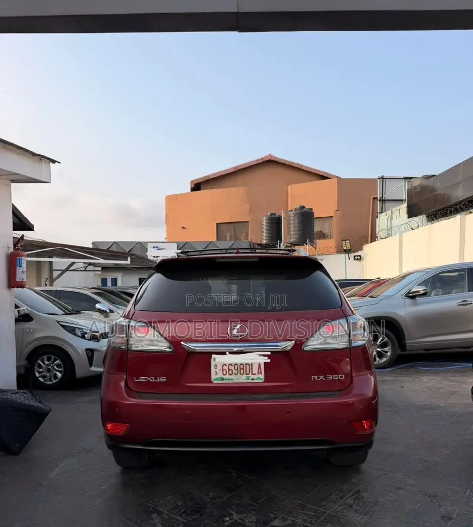 Lexus RX 2012 Red