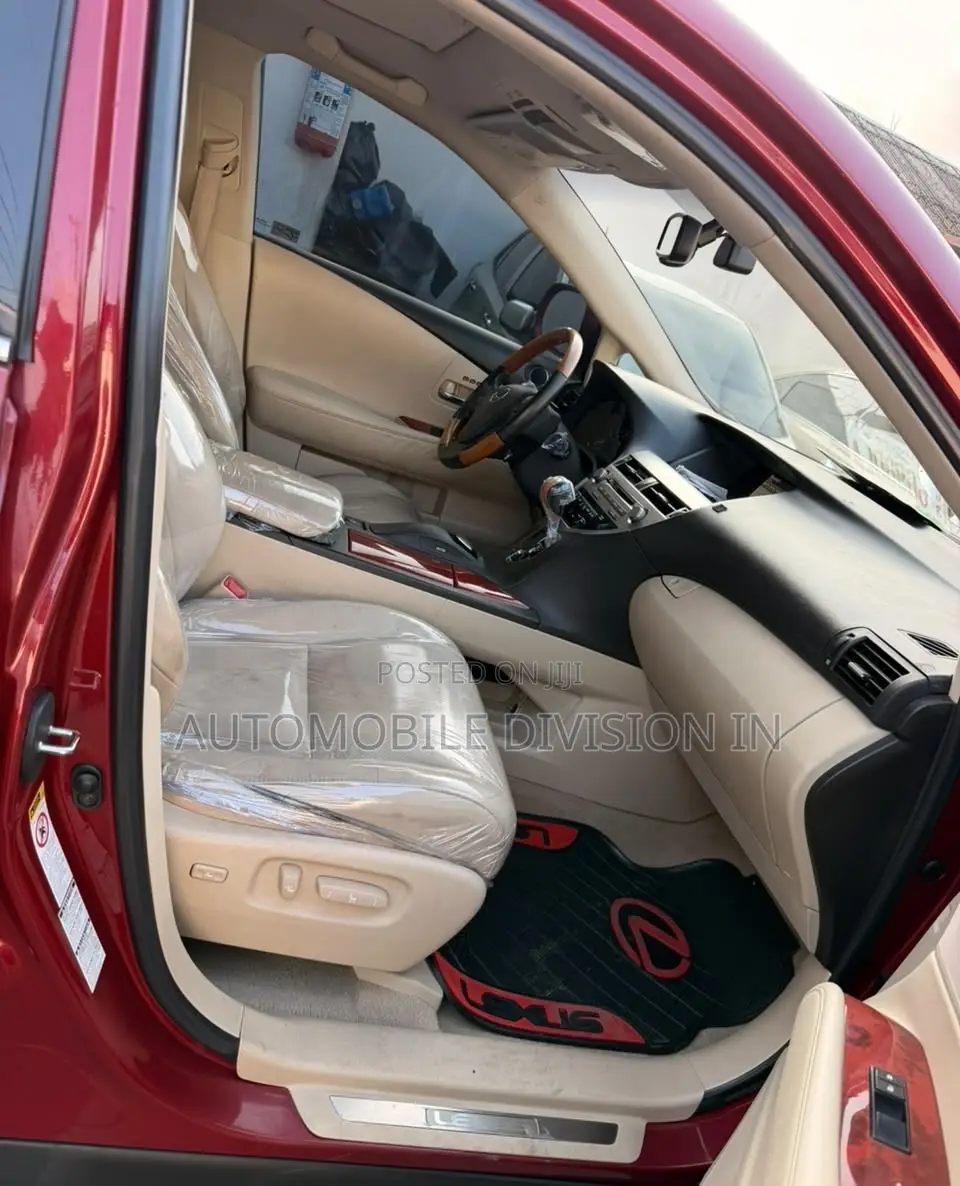 Lexus RX 2012 Red