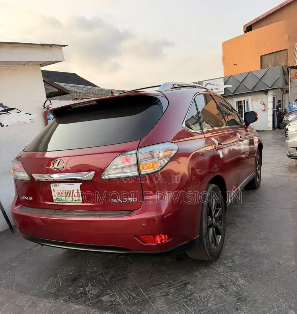 Lexus RX 2012 Red