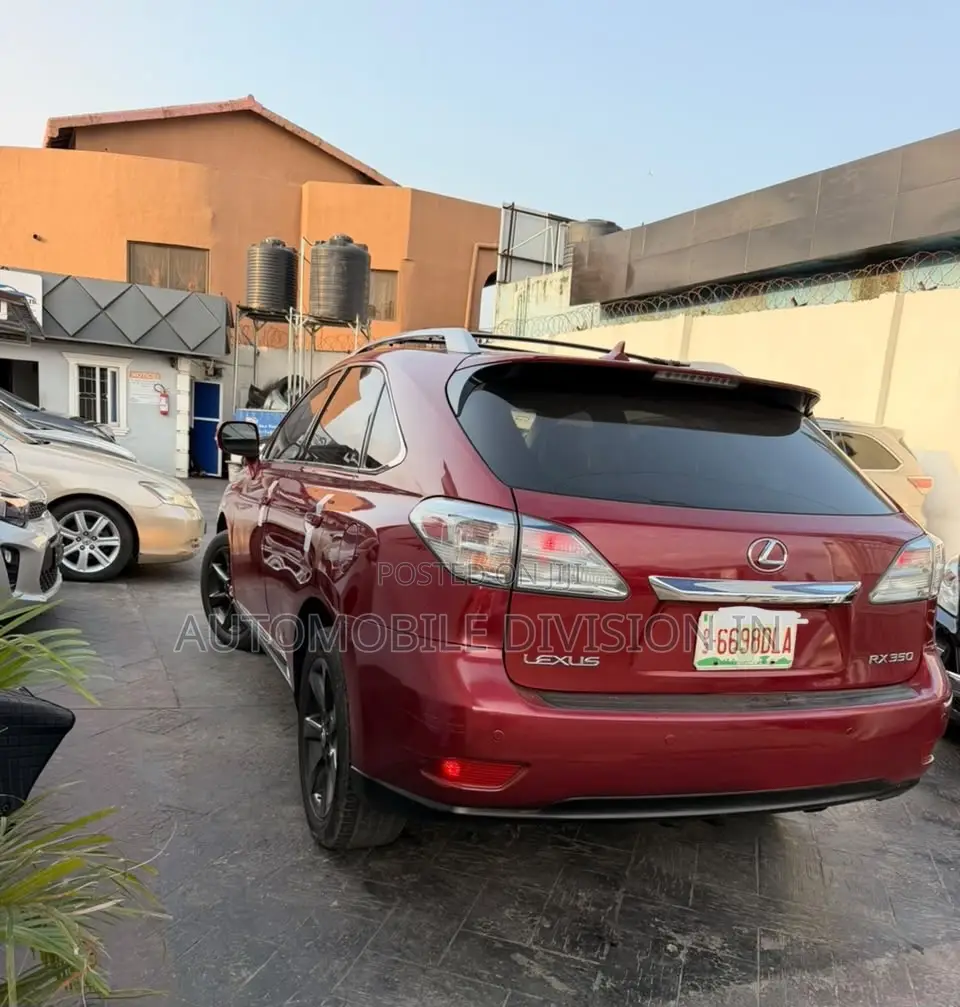 Lexus RX 2012 Red
