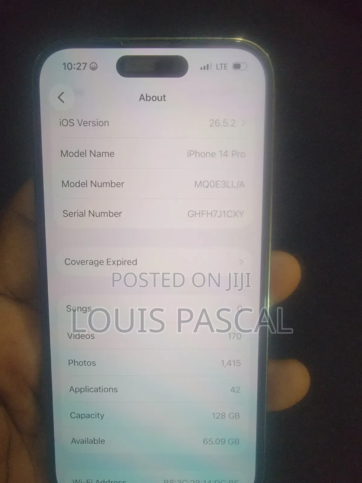Apple iPhone 14 Pro 128 GB Gray
