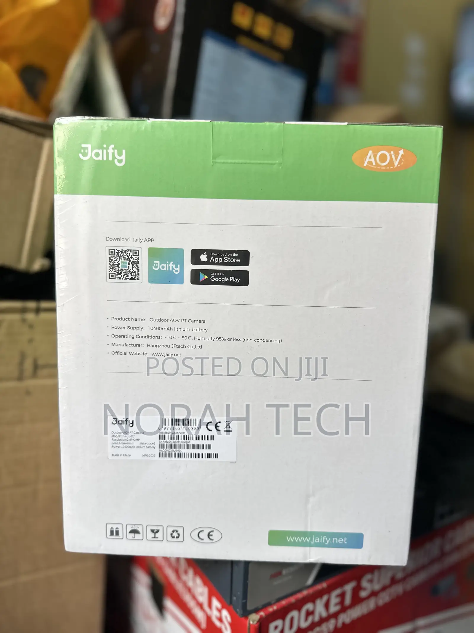 Jaify S2 Outdoor Pt Camera