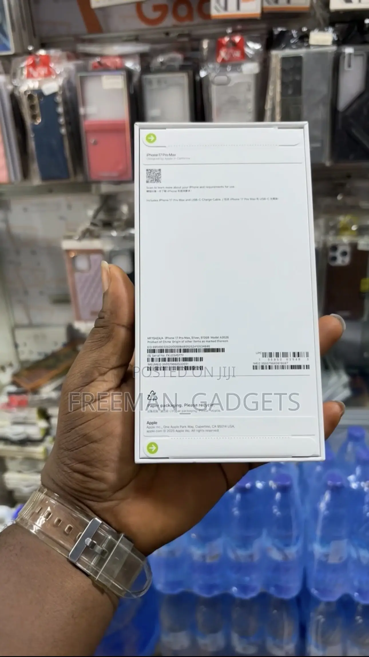 New Apple iPhone 17 Pro Max 256 GB White