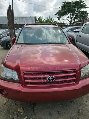 Toyota Highlander 2003 Red