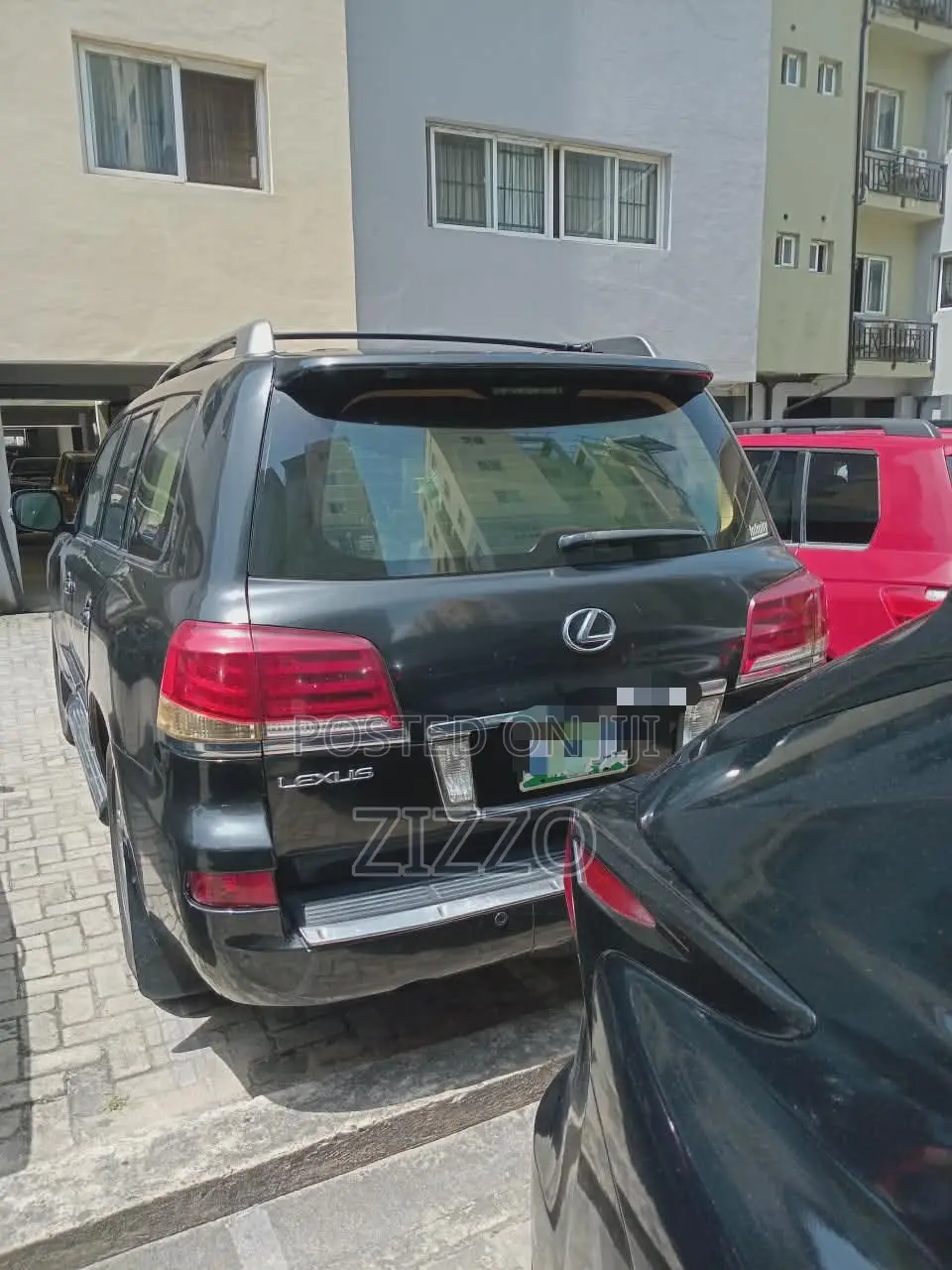 Lexus LX 570 2012 Black