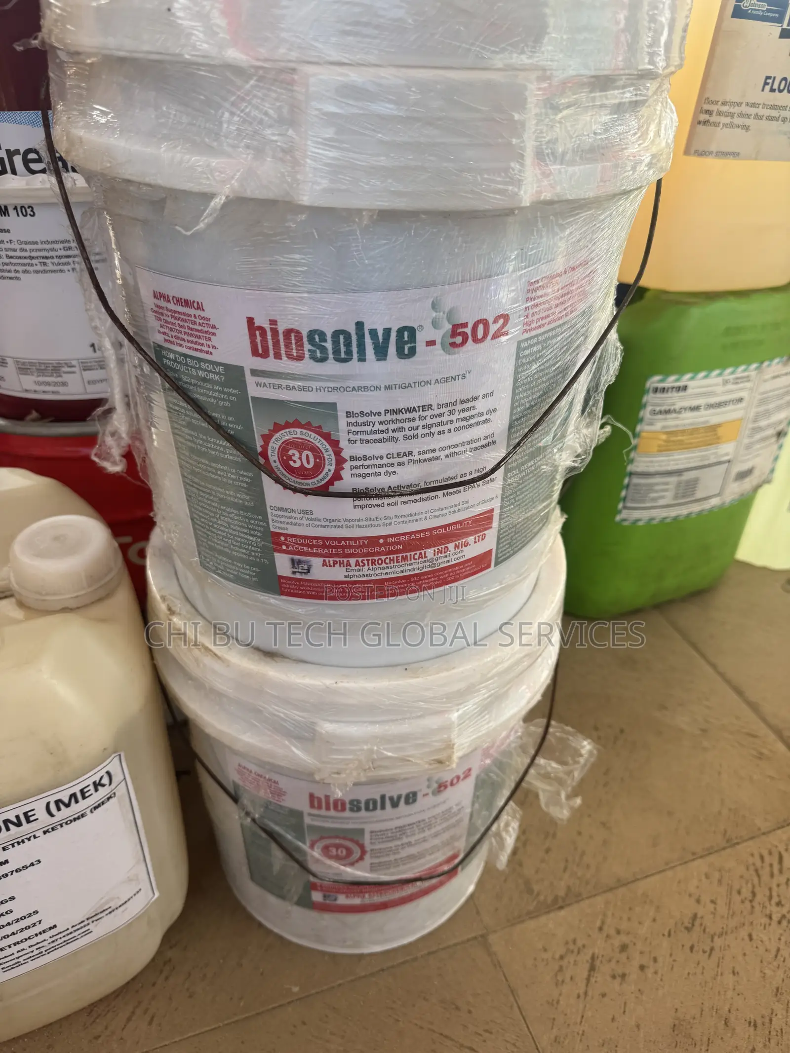 Biosolve Water-Base Hydrocarbon Mitigation Agent