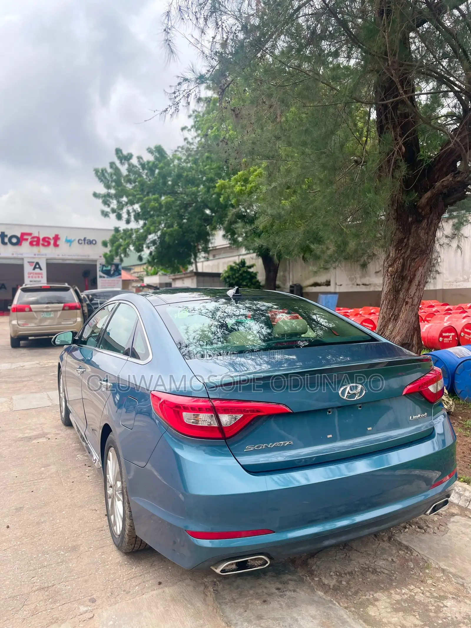 Hyundai Sonata 2015 Teal