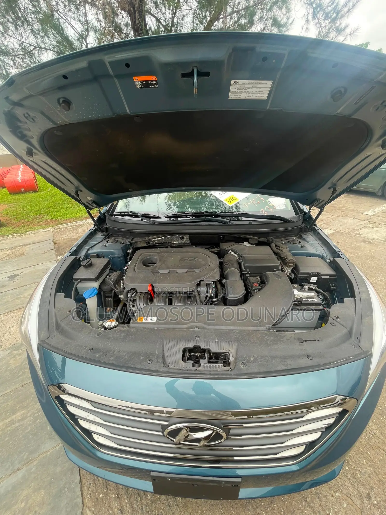 Hyundai Sonata 2015 Teal
