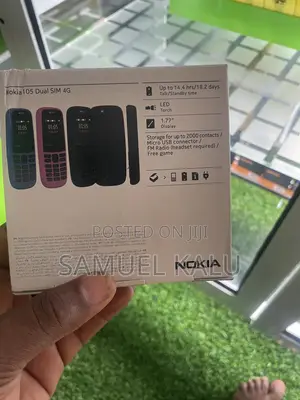 New Nokia 105 Black