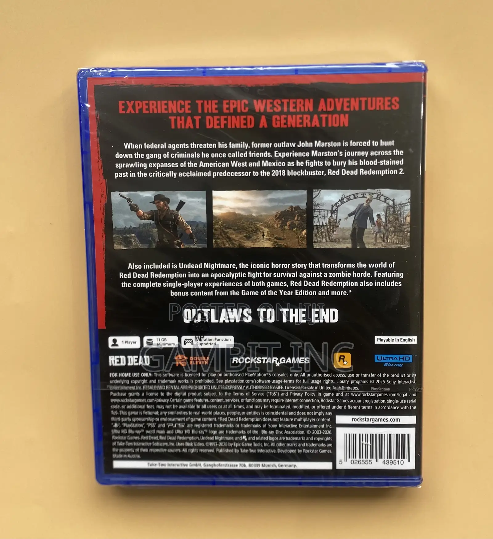 Playstation 5 Red Dead Redemption