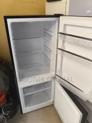 Portable Mirror Face German Double Door Fridge and Freezer