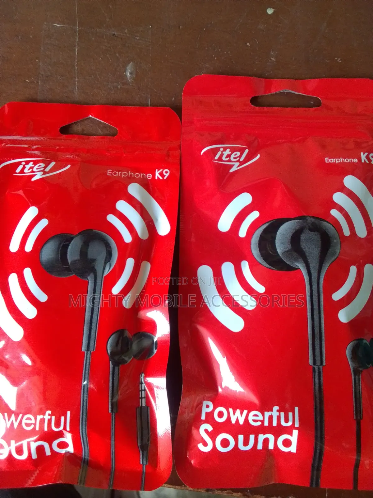 ITEL Earphone Powerful Sound