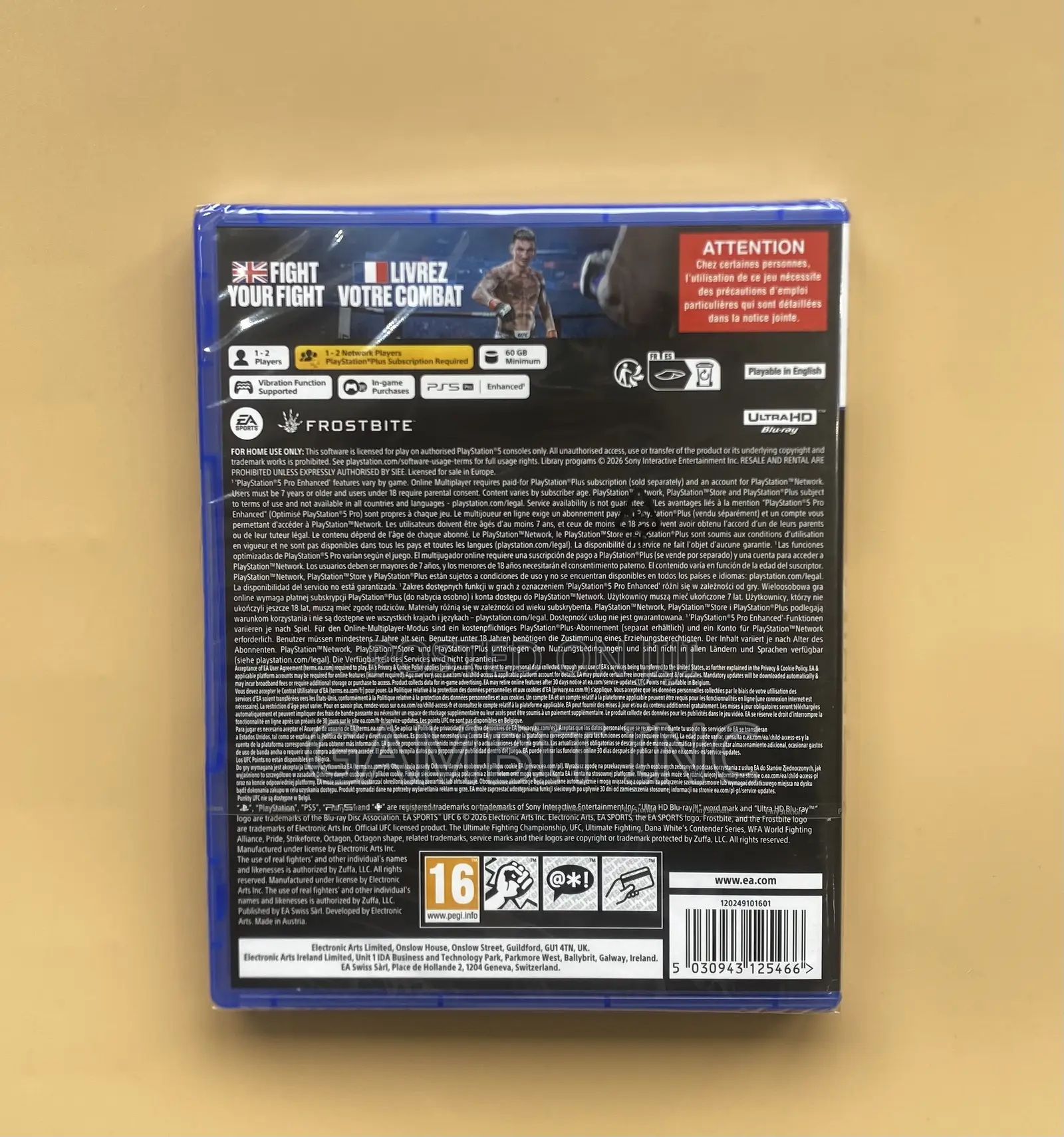 Playstation 5 Ufc 6