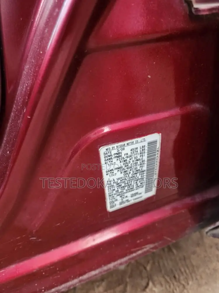 Nissan Rogue 2008 Red
