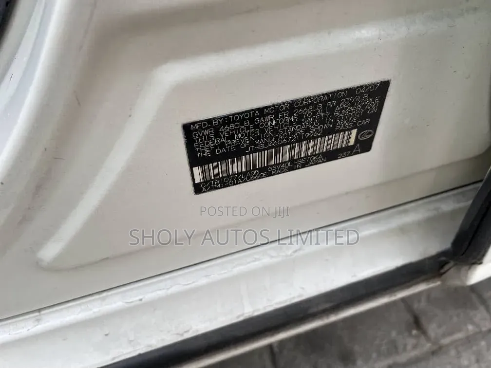 Lexus ES 350 2008 White