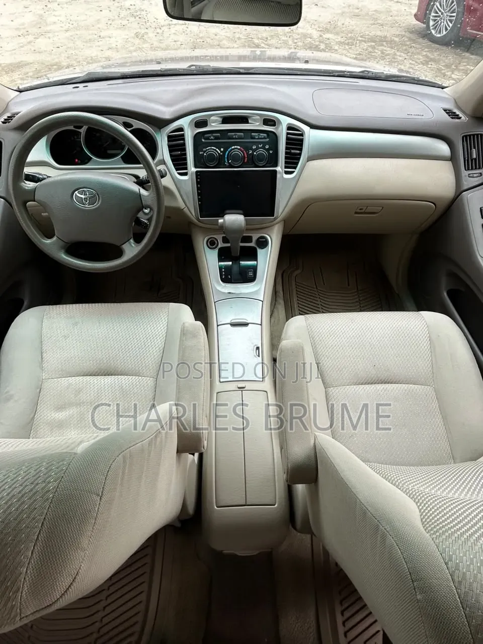 Toyota Highlander 2007 Gold