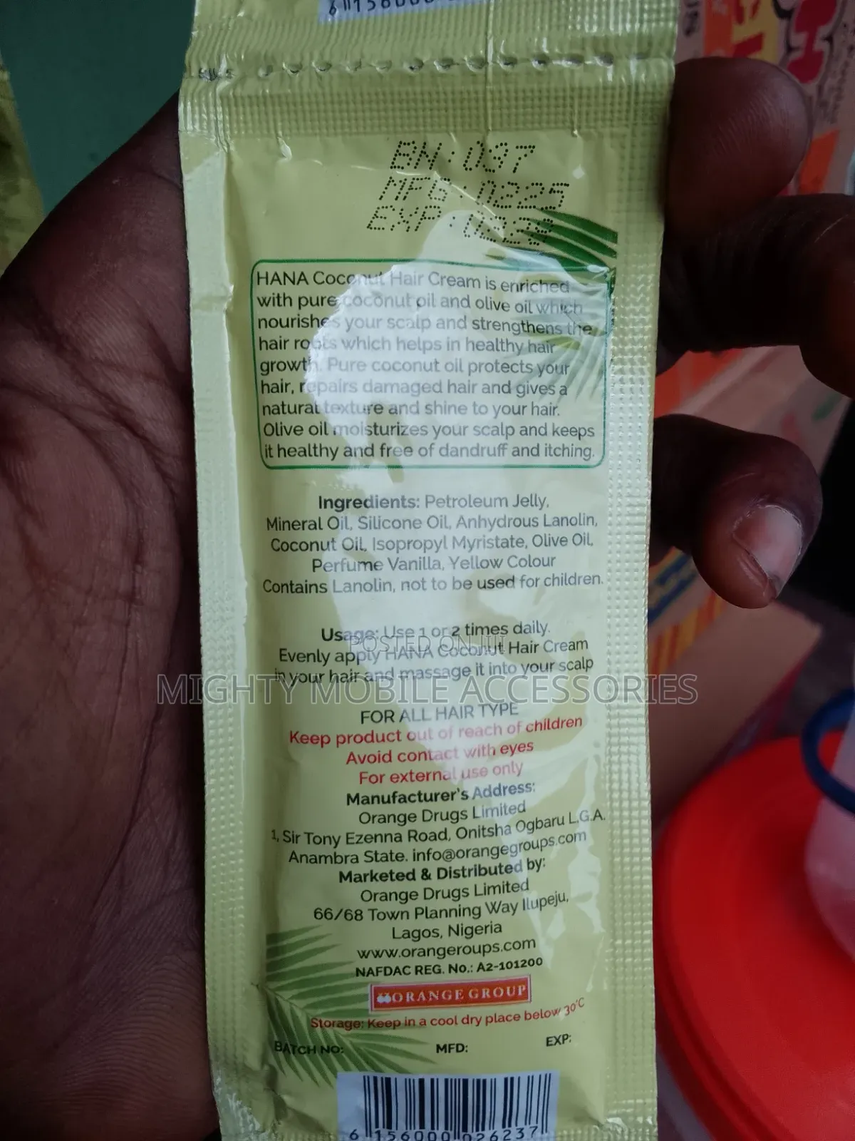 Hana Hair Cream