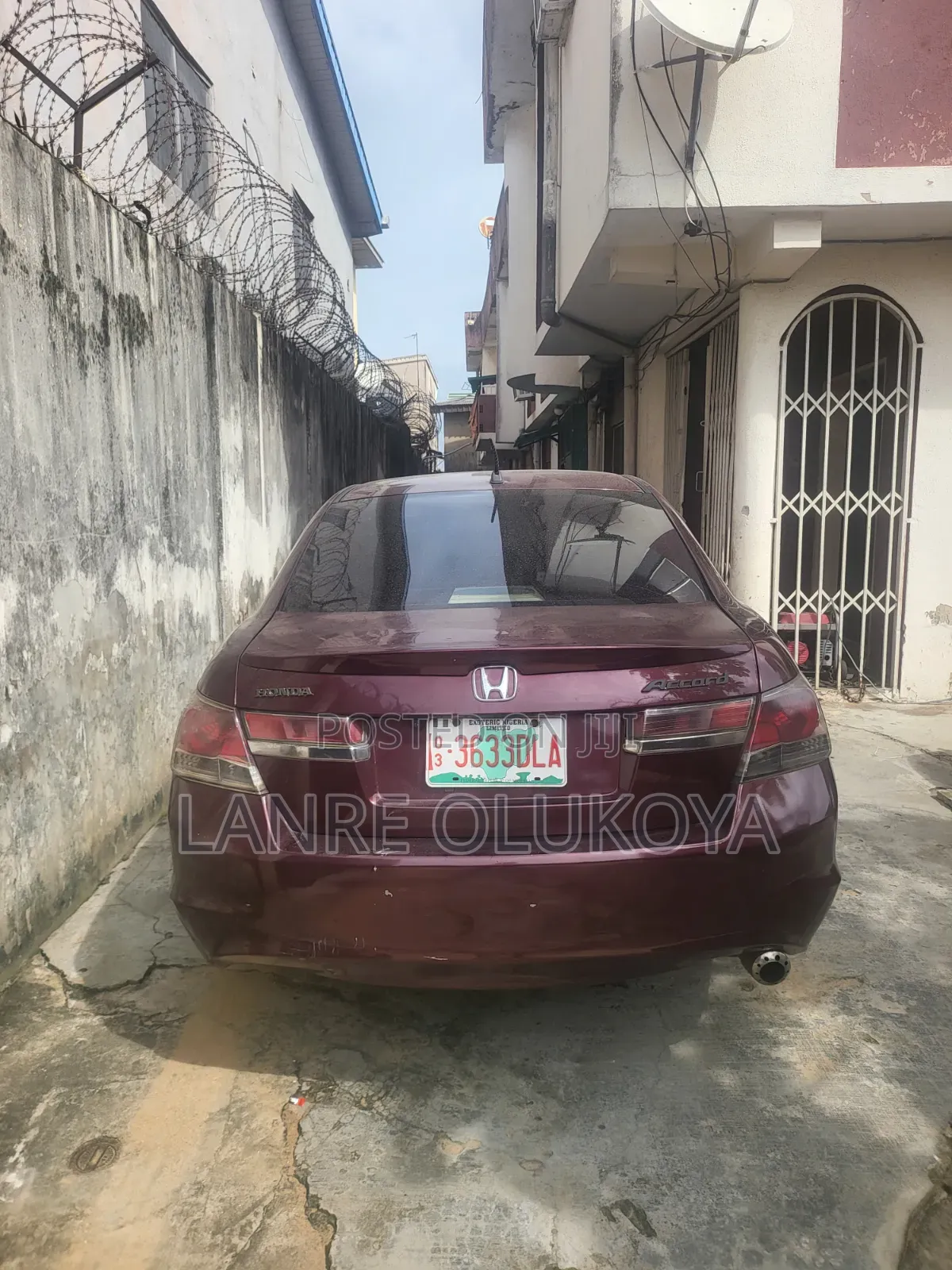 Honda Accord Sedan LX Automatic 2010 Red
