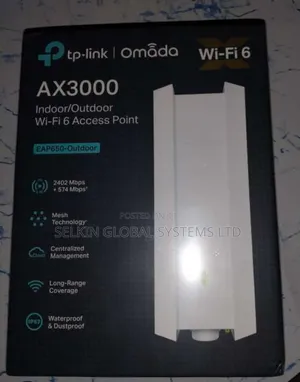 Tp Link Ax3000 Eap650 Wifi 6 Indoor Outdoor Accesspoint